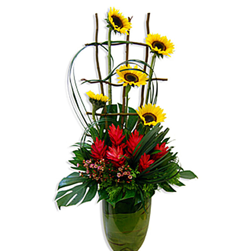 Return of Spring Floral Vase