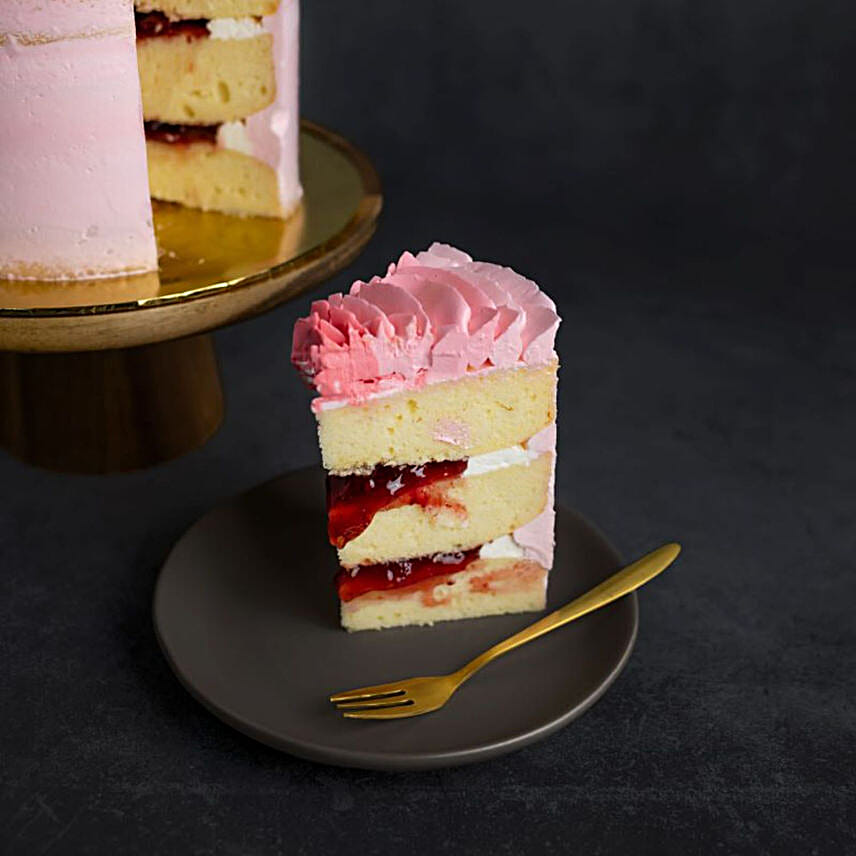 Scrumptious Strawberry Cake 8Inch