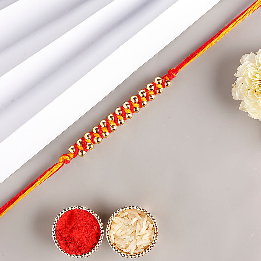 Sneh Classic Look Rakhi & Sweets Tin