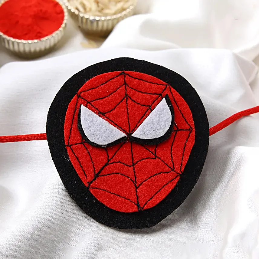 Sneh Spider Man Rakhi & Rasmalai