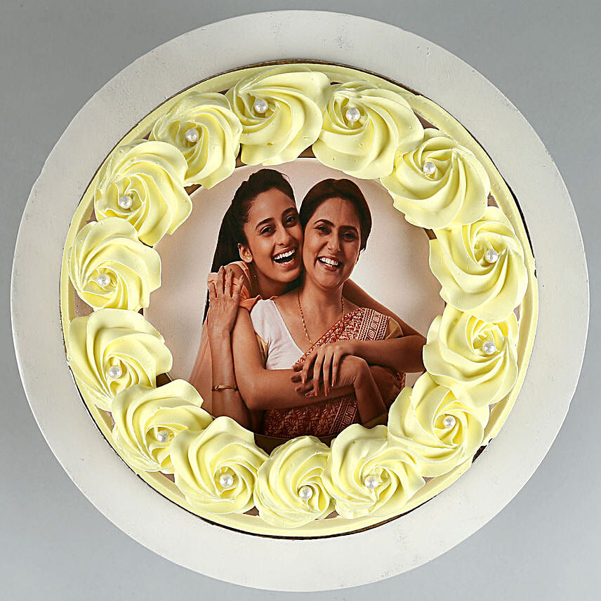 Special Bond Photo Chocolate Cake