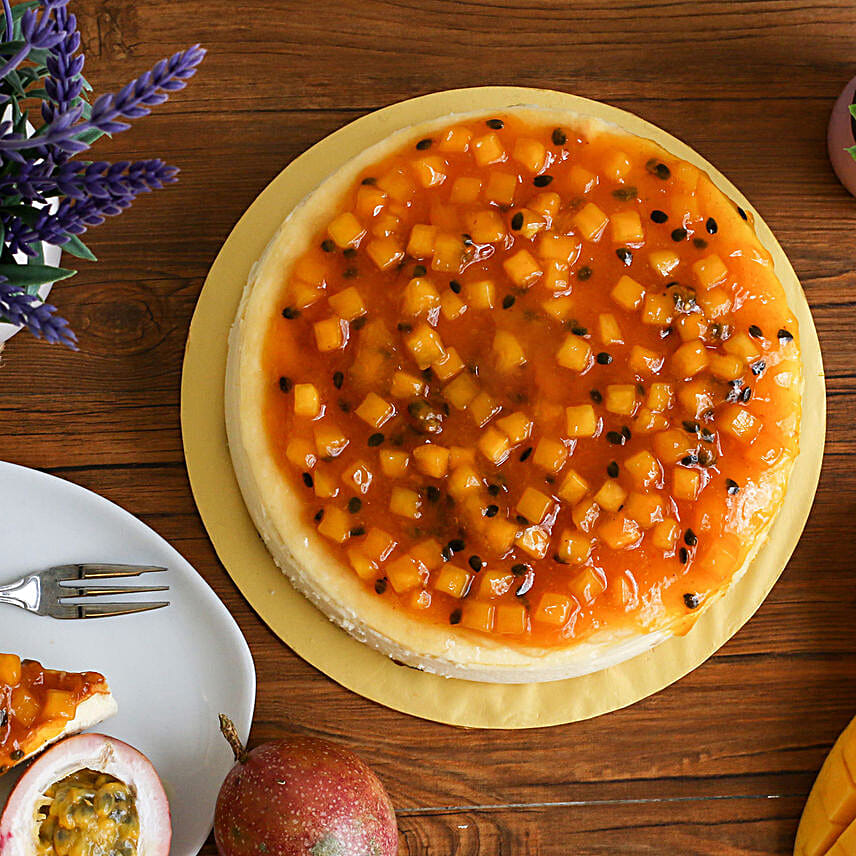 Tempting Mango Passion Cheesecake 500g