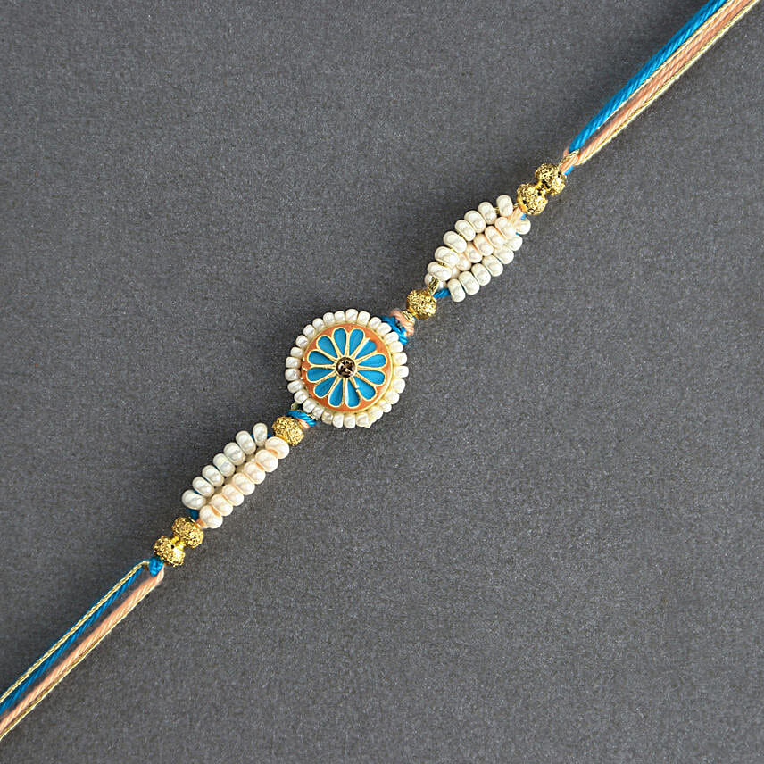 The Royal Elegance Meenakari Rakhi N Sweets Combo