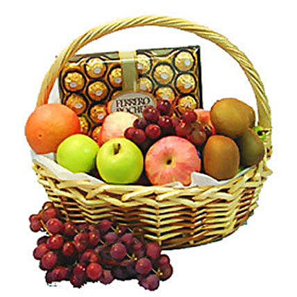 Energetic Fruit Basket:Gift Hampers to Malaysia