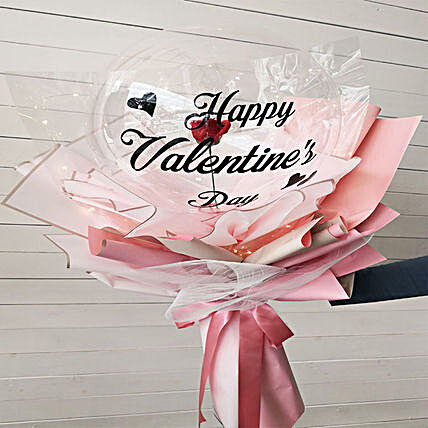 Unique Love Valentine Bouquet:Send Gifts to Johor Bahru