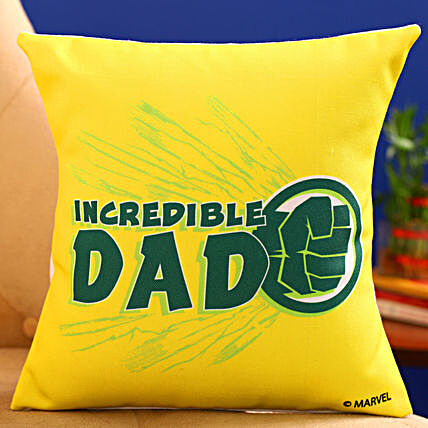 Marvel Incredible Dad Printed Cushion