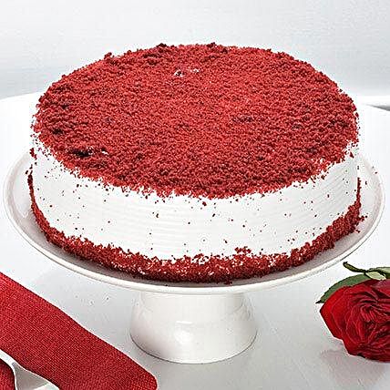 Red Velvet Fresh Cream Cake:Send Valentines Day Cakes to Malaysia