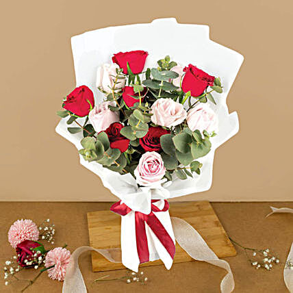 Lovely Mixed Roses Bouquet:Send Flower Bouquets to Malaysia