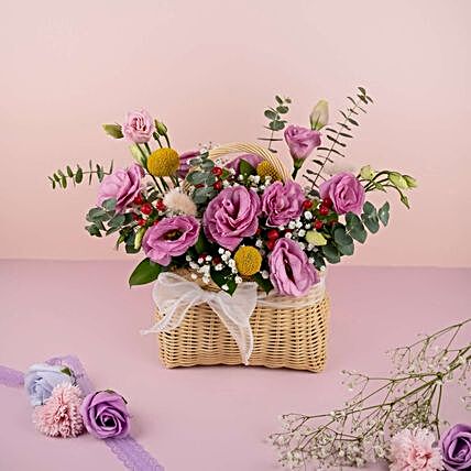 Delightful Flowers Basket