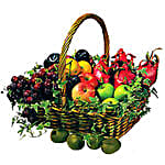 Basket Of Fresh Fruits