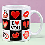 I Love You Printed Mug