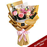 Elegant Hand Designed Mixed Rose Bouquet