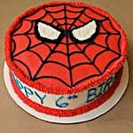 Creamy Spiderman Treat Cake Half Kg