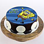 Happy Spongebob Photo Cake Half Kg