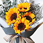 Blooming 4 Sunflower Bouquet