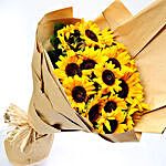 Blooming 20 Sunflowers Bouquet