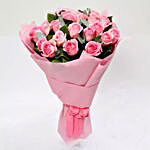Premium 20 Light Pink Rose Bouquet