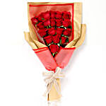 Elegant 20 Red Roses Bouquet