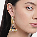 Jhumka Earrings And Sunglass Case