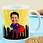 Personalised Superman Caricature Mug