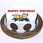 Quirky Minions Cake Butterscotch Half Kg