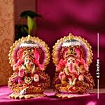 Traditional Lakshmi Ganesha Idol Set