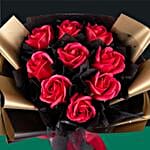 Blissful Red Roses Bouquet