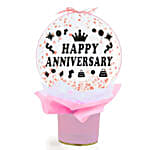 Anniversary Wishes Confetti Balloon Box