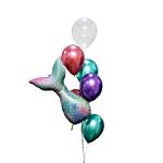 Mermaid Tail Balloons Bunch