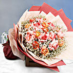 Premium Mixed Blossoms Bouquet
