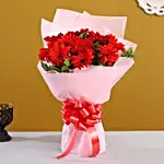 Ravishing Red Gerberas Bouquet