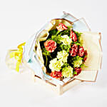 Serene Carnations Bouquet