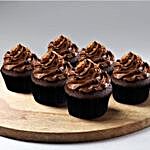 Chocolate Hazelnut Cup Cakes 6pcs