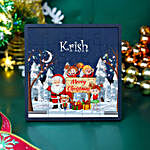 Personalised Christmas Puzzle & Chocolates Combo