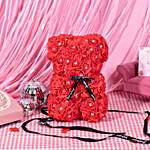 Teddy Bear Rose Red (100 Diamond)