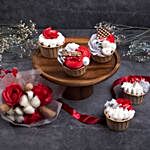Kiss Me Valentine’S Set (Cupcake + Soap Flower)