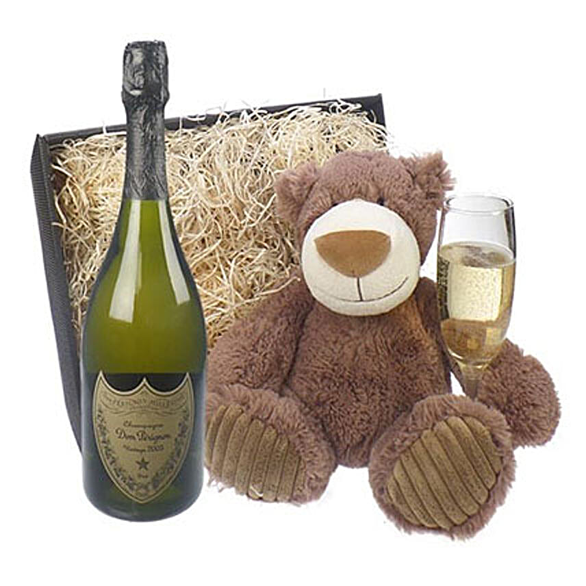 Dom Perignon With A Teddy