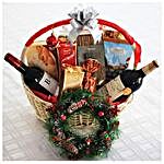 Sparkling Christmas Basket Gift Hamper