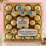 Anniversary Wishes Ferrero Rocher Box