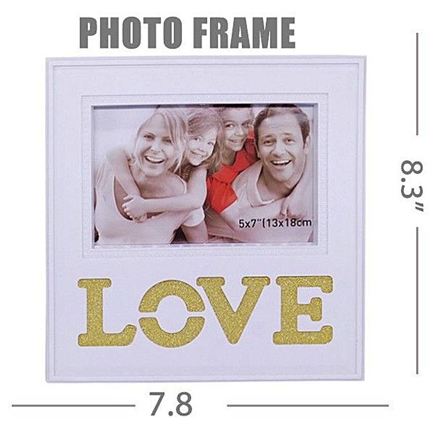 Love Wooden Photo Frame