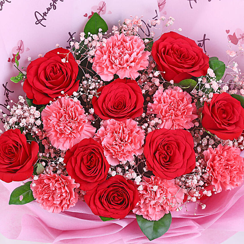 Floral Symphony of Couple Love