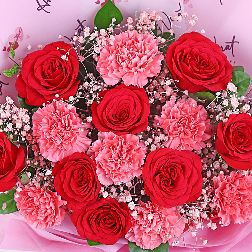 Floral Symphony of Couple Love