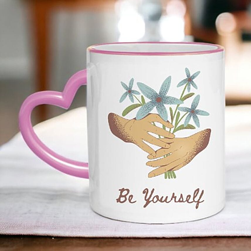 Be Yourself Printed Ceramic Mug