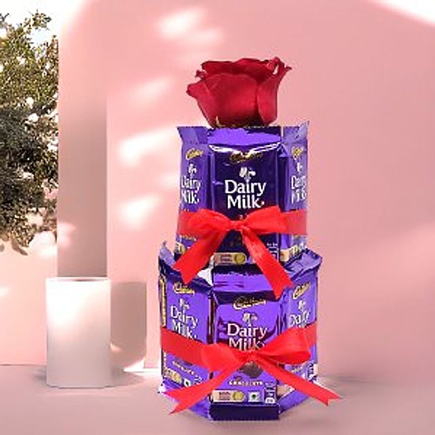 Chocolates N Rose Bundle