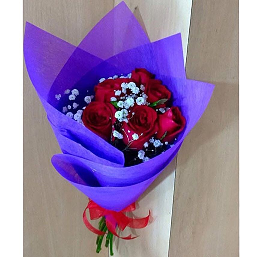 Romantic Red Rose Bouquet
