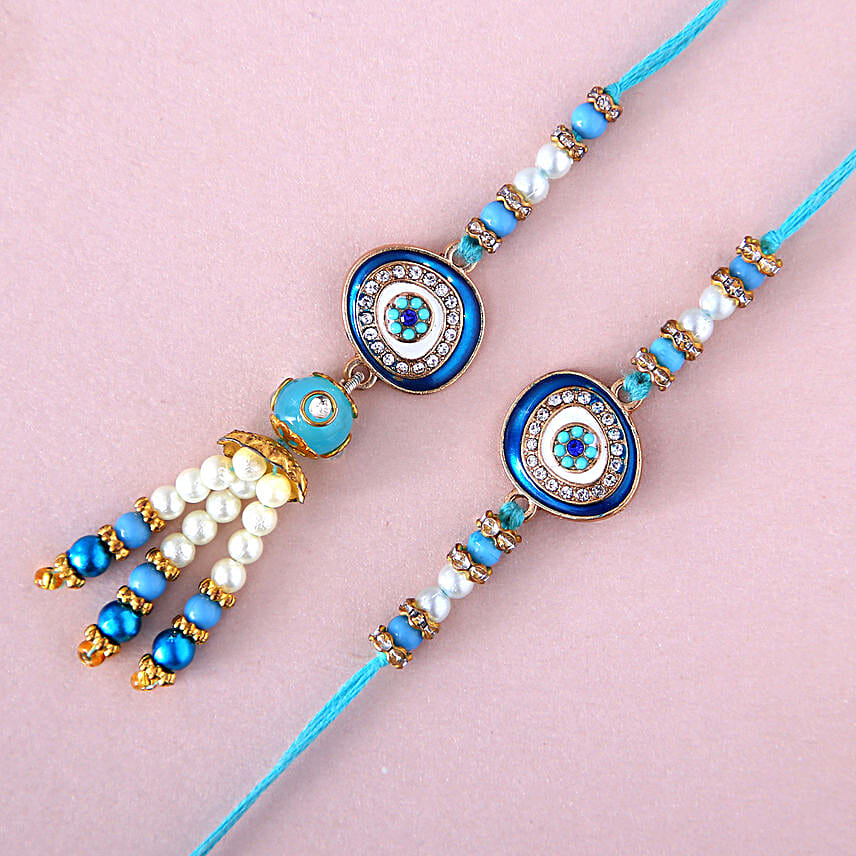 Sneh Evil Eye Bhaiya Bhabhi Rakhi & Soan Papdi