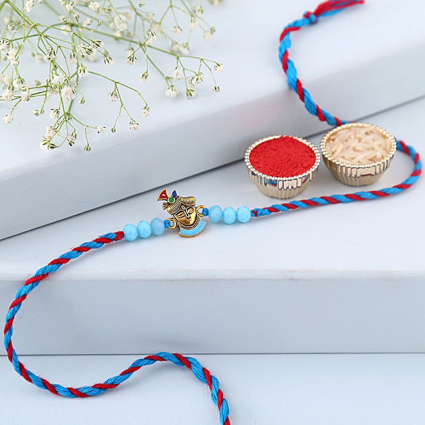 Sneh Krishna Rakhi With Soan Papdi & Almonds