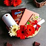 Bloom Women's Day With Notebook Humidifier Chocolates & Flowers