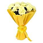 Sunny Blooms Carnation Bouquet