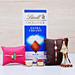 Family Rakhi Set With Chocolate Combo